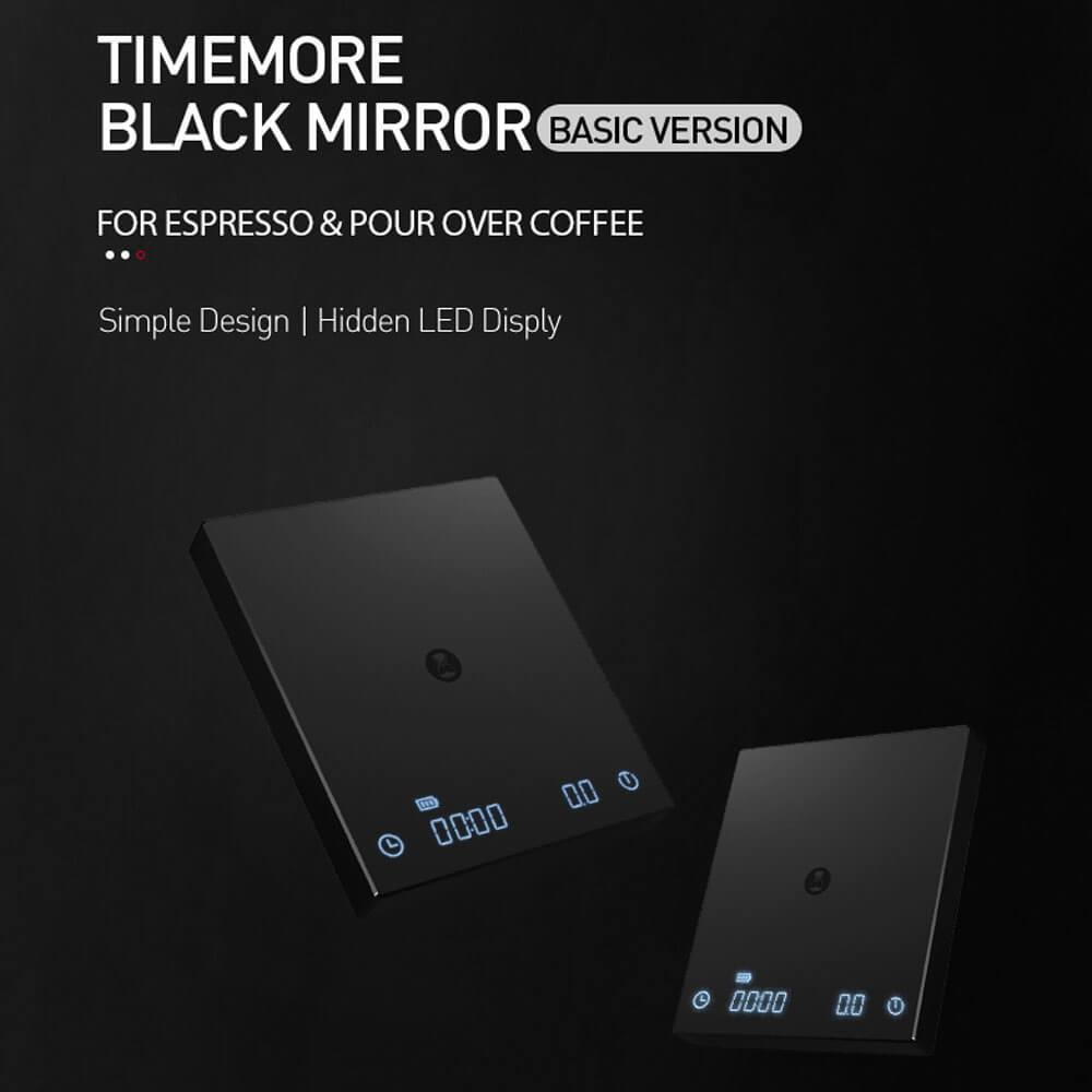 TIMEMORE BLACK MIRROR PLUS COFFEE AND ESPRESSO SCALE - Stone Creek Coffee