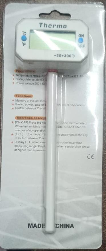 Digital Thermometer, product image from Kaapisolutions