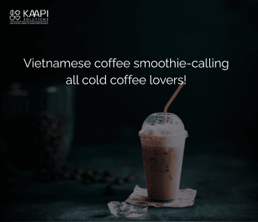 Vietnamese Coffee Smoothie