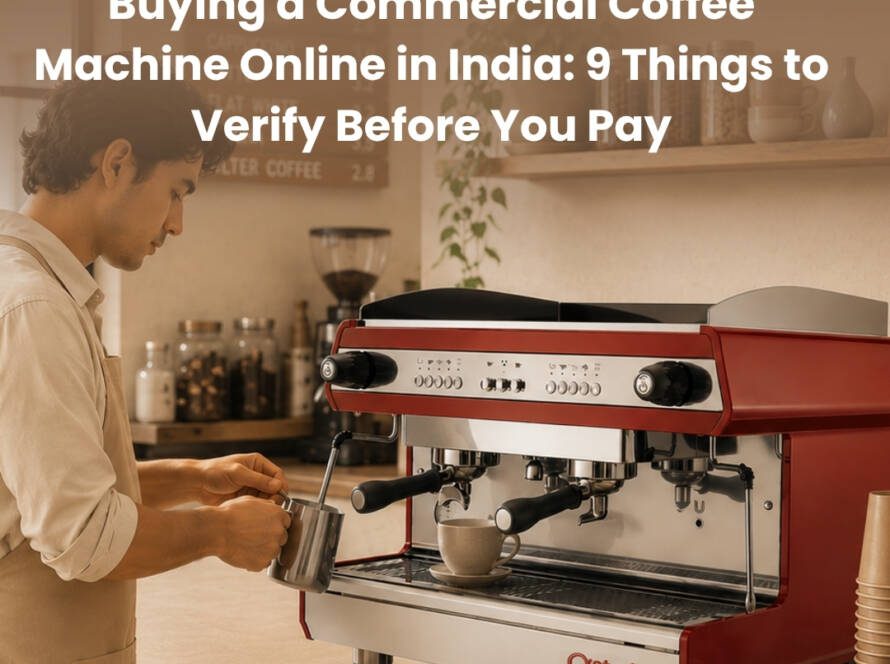 Buying a Commercial Coffee Machine Online in India: 9 Things to Verify Before You Pay