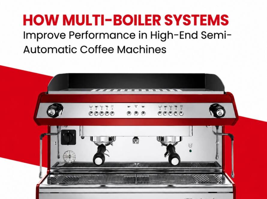How Multi-Boiler Systems Improve Semi-Automatic Coffee Machines