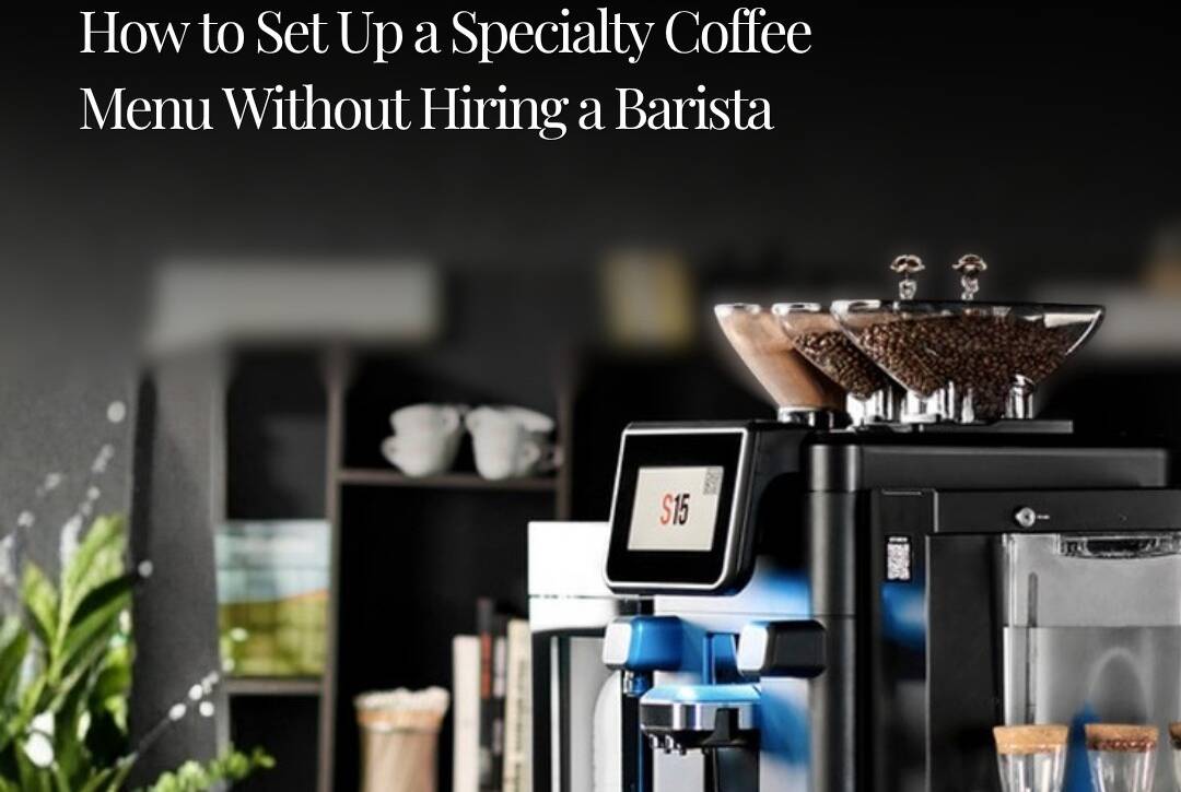 How to Set Up a Specialty Coffee Menu Without Hiring a Barista