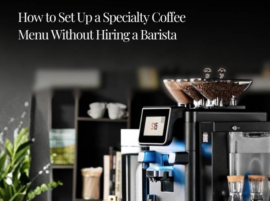 How to Set Up a Specialty Coffee Menu Without Hiring a Barista