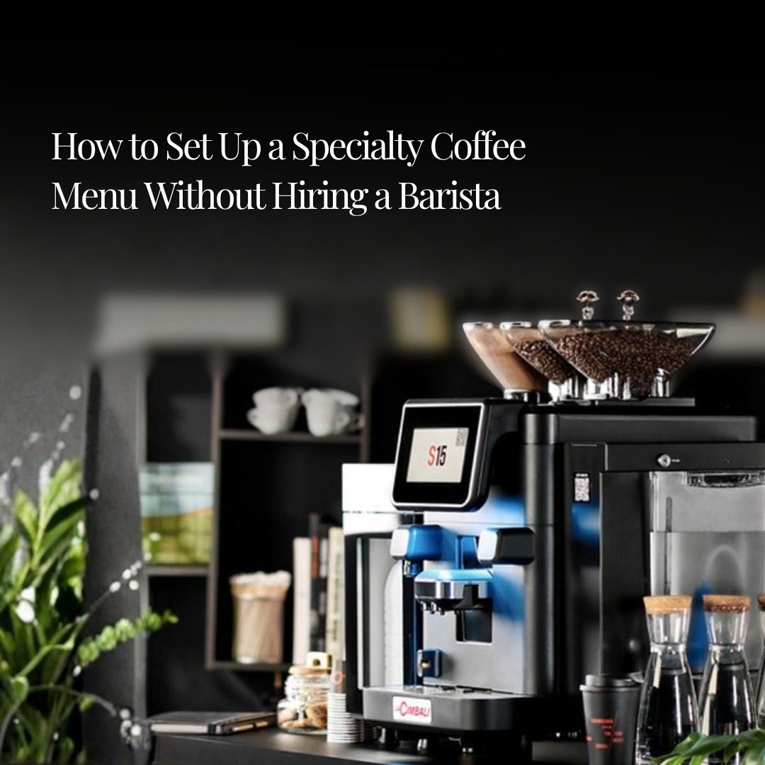 How to Set Up a Specialty Coffee Menu Without Hiring a Barista